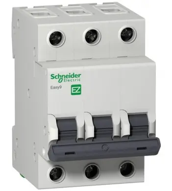 Автомат электропитания Schneider Electric EZ9F34306 Easy9, 3p, 6A