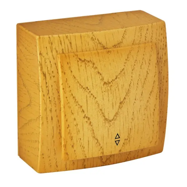 Вимикач Nilson Themis дуб 1кл прохідний ( 26251007 )