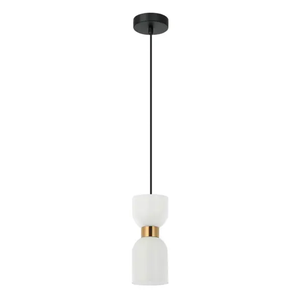 Подвесной светильник, люстра Italux PND-57602-1-BRO Monza E27 1x40W IP20 черный