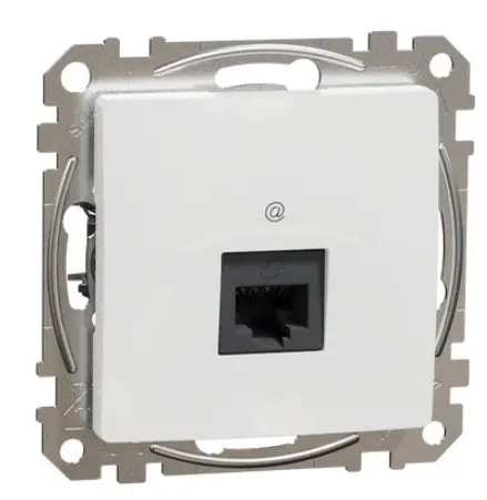 Комп'ютерна розетка Schneider Electric Sedna Design & Elements RJ45 кат. 5е UTP біла SDD111451 Комп'ютерна розетка Schneider Electric Sedna Design & Elements RJ45 кат. 5е UTP біла SDD111451