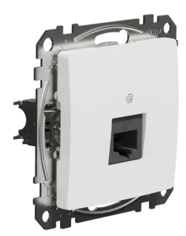 Комп'ютерна розетка Schneider Electric Sedna Design & Elements RJ45 кат. 5е UTP біла SDD111451 - фото №1 Комп'ютерна розетка Schneider Electric Sedna Design & Elements RJ45 кат. 5е UTP біла SDD111451 - фото №1