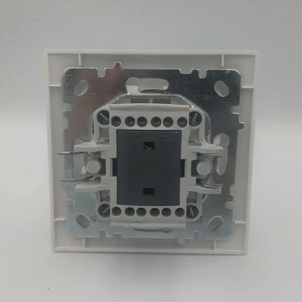 Выключатель Nilson Touran орех 2кл проходной ( 24271009 ) - фото №1