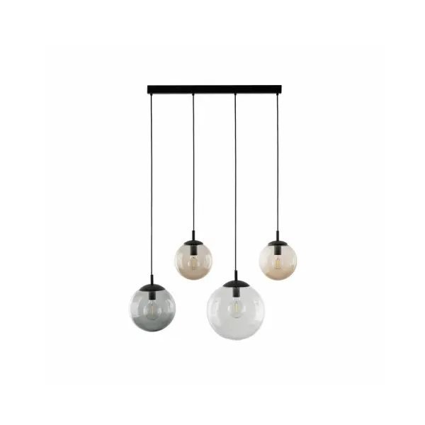 Підвісний світильник, люстра TK Lighting 4795 Esme E27 4x15W IP20 Чорний
