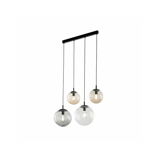 Підвісний світильник, люстра TK Lighting 4795 Esme E27 4x15W IP20 Чорний - фото №1