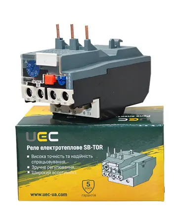 Реле электротепловое UEC SB-TOR 2,5-4А - фото №1
