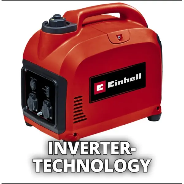 Инверторный бензиновый генератор Einhell 4-тактный 2,4кВт 2000Вт 4л (4152590) - фото №1