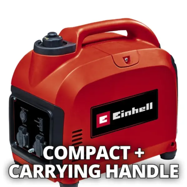 Инверторный бензиновый генератор Einhell 4-тактный 2,4кВт 2000Вт 4л (4152590) - фото №2