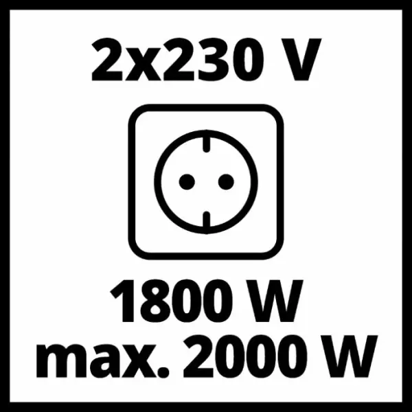 Инверторный бензиновый генератор Einhell 4-тактный 2,4кВт 2000Вт 4л (4152590) - фото №6