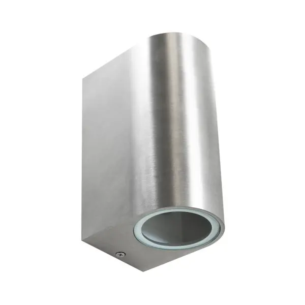 Уличный светильник Goldlux 304599 Boston GU10 2x10W IP44 серебристый Уличный светильник Goldlux 304599 Boston GU10 2x10W IP44 серебристый