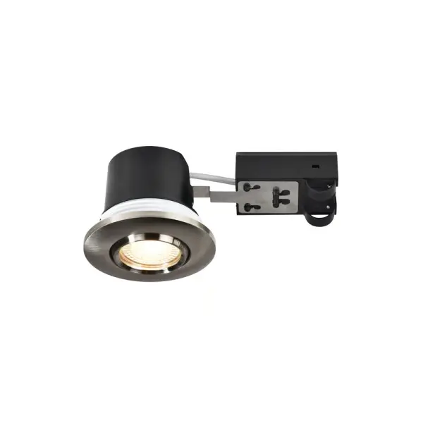 Точковий світильник Nordlux 2210100055 Umberto GU10 1x7.5W IP44 нікелевий - фото №2
