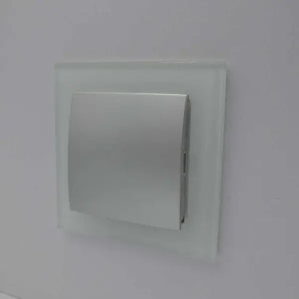 Вимикач Nilson Touran срібло 1кл ( 24131001 ) - фото №9