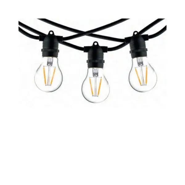 Гирлянда Nowodvorski 7872 Festoon Lights E27 15x15W IP65 черный - фото №3 Гирлянда Nowodvorski 7872 Festoon Lights E27 15x15W IP65 черный - фото №3