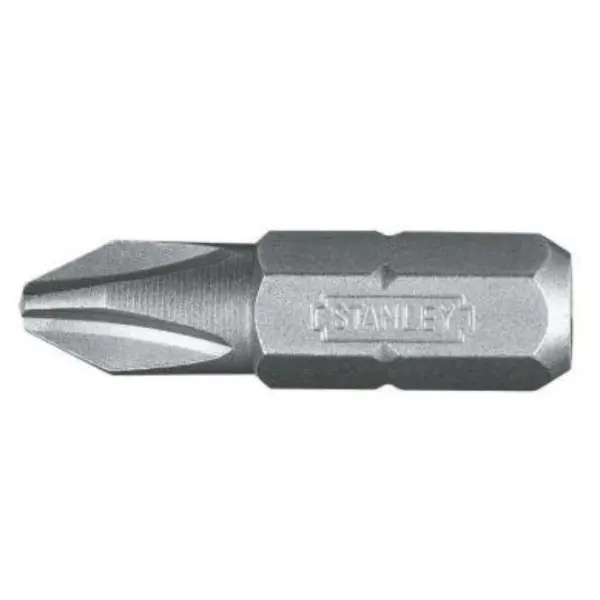 Шестигранная бита Stanley 1-68-942 Ph1 1/4" 25мм с хвостовиком (25шт)