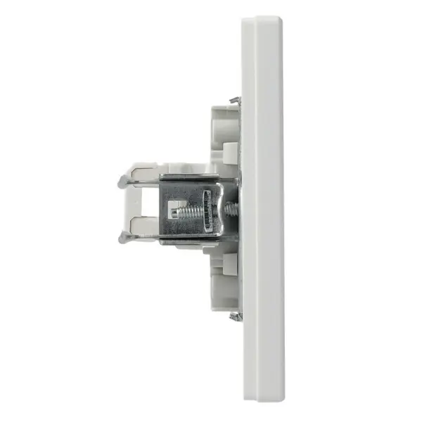 Розетка компьютерная одинарная RJ45 кат.5е UTP белая Asfora, EPH4300121 - фото №2