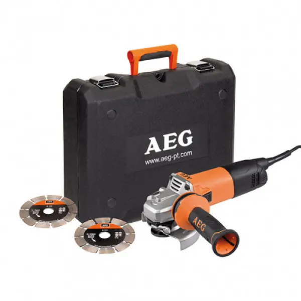 Угловая шлифмашина AEG 4935451303 1000Вт Ø125мм - фото №1 Угловая шлифмашина AEG 4935451303 1000Вт Ø125мм - фото №1