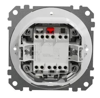Одноклавішний перемикач Schneider Electric Sedna Design & Elements IP44 береза SDD280106 - фото №3