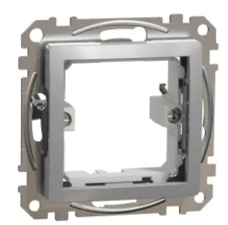 Рамка-адаптер для изделий 45х45мм Schneider Electric Sedna Design & Elements для Unica New алюминий SDD113905