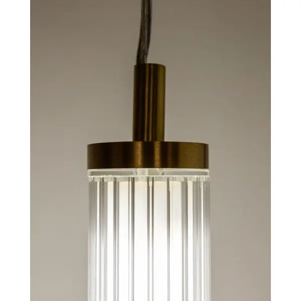 Подвесной светильник, люстра Zuma Line 1233 Como LED 1x26W 2700K-6500K 1950Lm IP20 латунный (5905616073200) - фото №4 Подвесной светильник, люстра Zuma Line 1233 Como LED 1x26W 2700K-6500K 1950Lm IP20 латунный (5905616073200) - фото №4