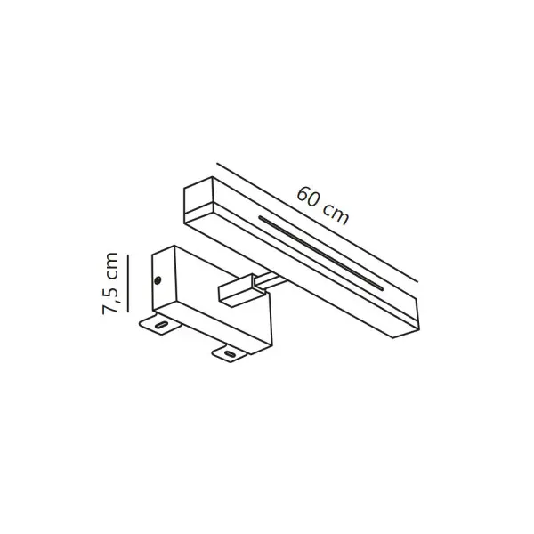 Світильник підсвітка для дзеркала Nordlux 2015411033 Otis LED 1x17W 3000K 1650Lm IP44 хром - фото №3 Світильник підсвітка для дзеркала Nordlux 2015411033 Otis LED 1x17W 3000K 1650Lm IP44 хром - фото №3