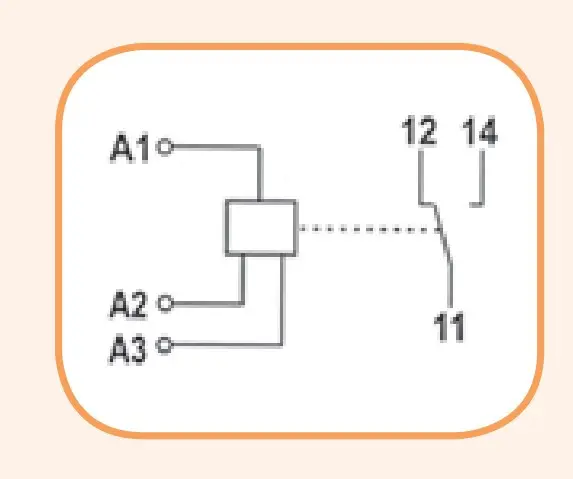 Проміжне реле ETI 002471201 VS116K 24/230V (1x16A AC1) - фото №1