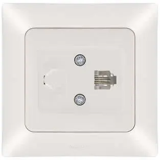 Телефонная розетка NE-AD ARAS 93-111-11-1 кремовая