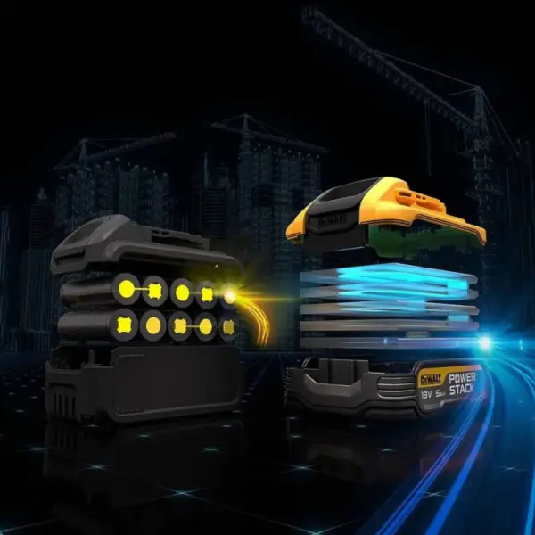 Аккумуляторная батарея DeWALT DCBP518 Li-Ion 18В 5Ач - фото №4 Аккумуляторная батарея DeWALT DCBP518 Li-Ion 18В 5Ач - фото №4