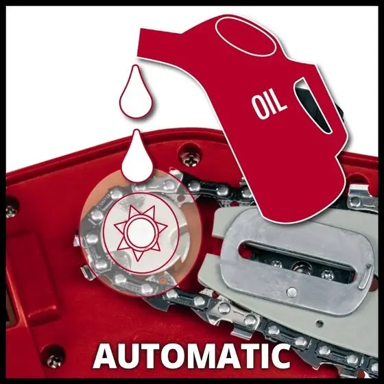 Телескопічний висоторіз Einhell 750 Вт шина 200мм 11 м/с (4501240) - фото №2