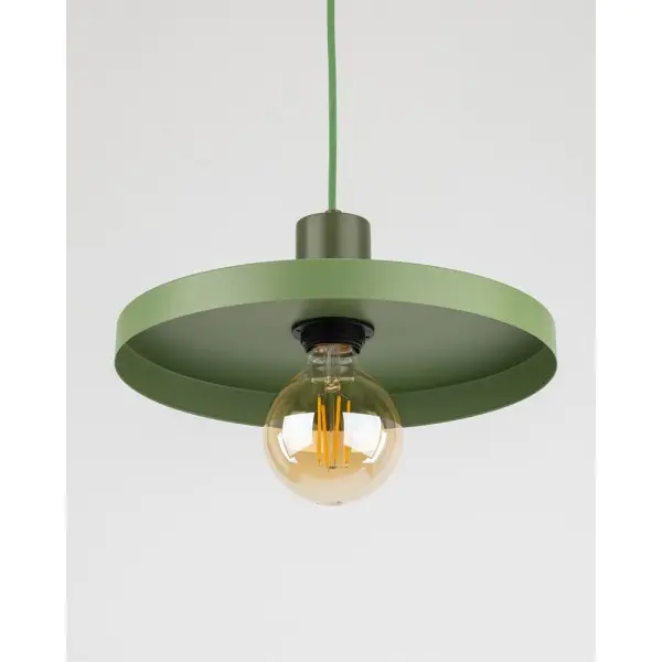 Подвесной светильник, люстра TK Lighting 10761 Sila E27 1x15W IP20 зеленый - фото №4