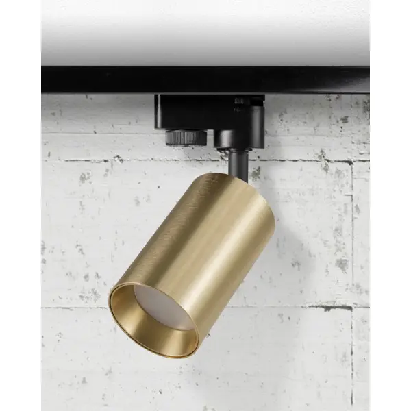 Трековий світильник Goldlux 327628 Maribel GU10 1x10W IP20 Золотий - фото №1 Трековий світильник Goldlux 327628 Maribel GU10 1x10W IP20 Золотий - фото №1