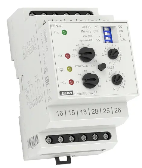 Реле напруги Elko-Ep HRN-41 24V AC/DC