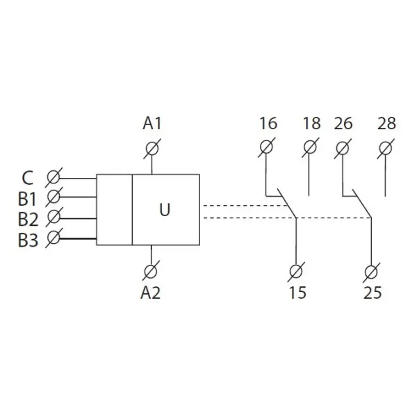 Реле напруги Elko-Ep HRN-41 24V AC/DC - фото №5