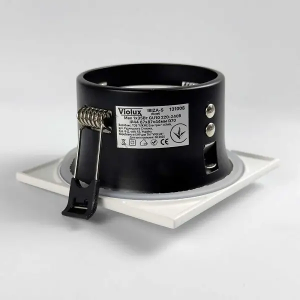 Светильник точечный Violux IBIZA-S GU10 IP44 белый ( 131008 ) - фото №4