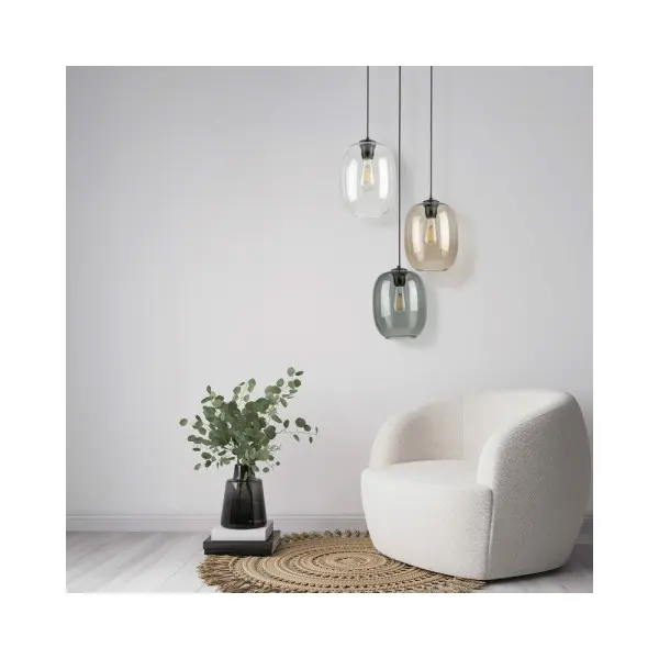 Подвесной светильник, люстра TK Lighting 5973 Elio E27 3x15W IP20 Черный - фото №2 Подвесной светильник, люстра TK Lighting 5973 Elio E27 3x15W IP20 Черный - фото №2