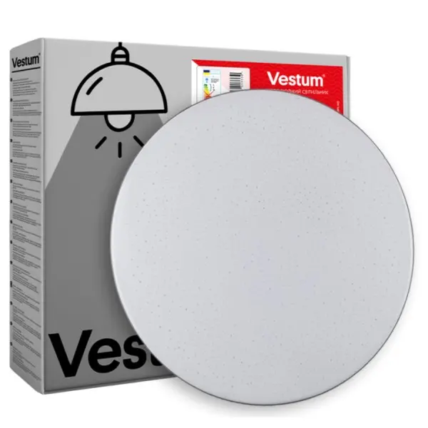 Потолочный светильник Vestum STARLIGHT звездное небо 20Вт 325x55мм 4000К - фото №1