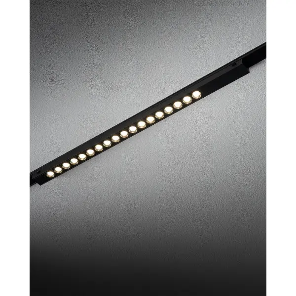 Магнітний трековий світильник Nowodvorski 11332 UT-LVM Focus LED 1x18W 4000K 1500Lm IP20 чорний - фото №1 Магнітний трековий світильник Nowodvorski 11332 UT-LVM Focus LED 1x18W 4000K 1500Lm IP20 чорний - фото №1