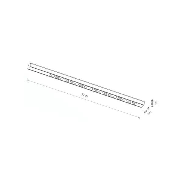 Магнітний трековий світильник Nowodvorski 11332 UT-LVM Focus LED 1x18W 4000K 1500Lm IP20 чорний - фото №4 Магнітний трековий світильник Nowodvorski 11332 UT-LVM Focus LED 1x18W 4000K 1500Lm IP20 чорний - фото №4