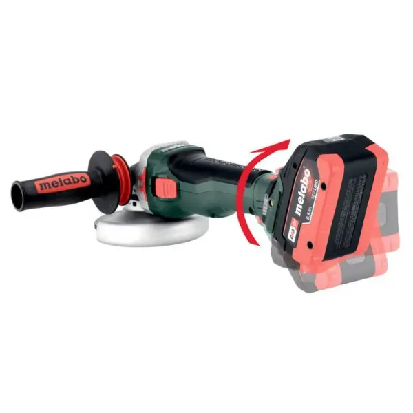 Аккумуляторная угловая шлифмашина Metabo WB 18 LTX BL 15-125 Quick 1500 Вт 2500-10000 об/мин (601730850) - фото №1