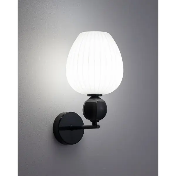 Бра, настенный светильник Nowodvorski 11977 Corals E27 1x25W IP20 серый - фото №1