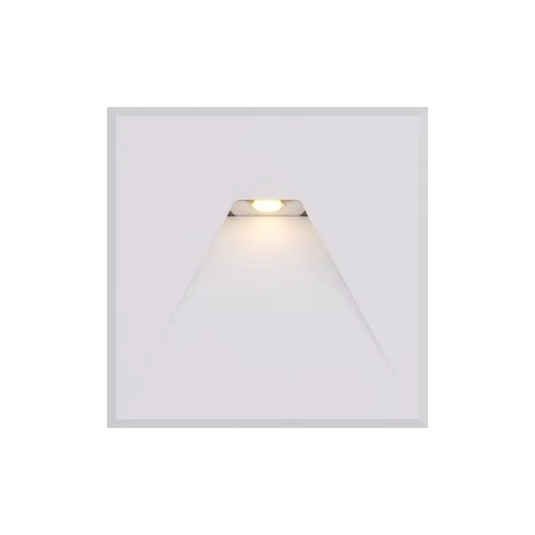 Светильник для подсветки лестницы/коридора Kloodi KDSL-RIKI SQ85X85 3W 3K 38D WH LED 210Lm IP44 белый - фото №1 Светильник для подсветки лестницы/коридора Kloodi KDSL-RIKI SQ85X85 3W 3K 38D WH LED 210Lm IP44 белый - фото №1