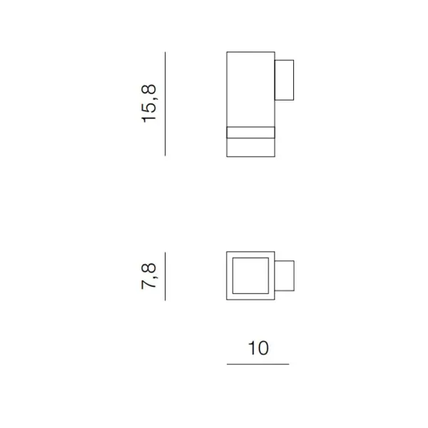 Уличный светильник Azzardo AZ5221 Jason LED 1x9W 4000K 800Lm IP65 черный - фото №1