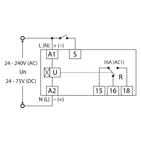 Реле часу ETI ETR-10 - фото №2 Реле часу ETI ETR-10 - фото №2