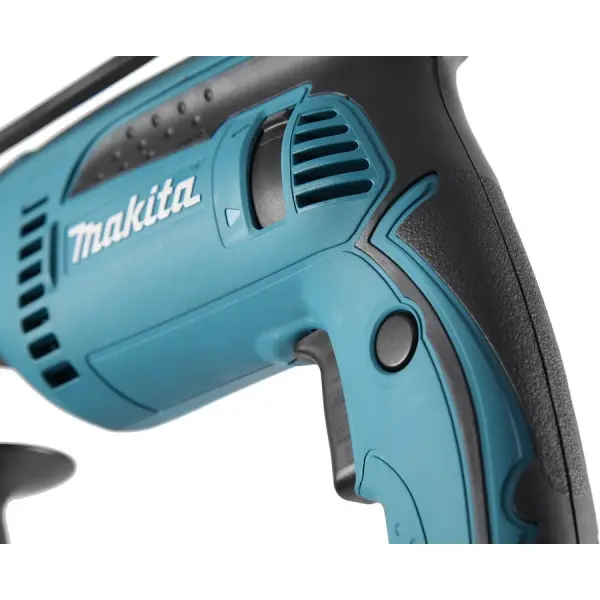 Дриль ударний Makita HP1641K 680Вт - фото №3