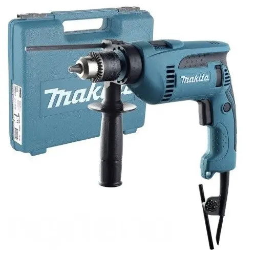 Дриль ударний Makita HP1641K 680Вт - фото №5