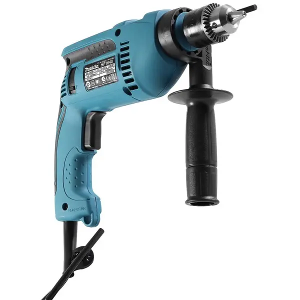 Дриль ударний Makita HP1641K 680Вт - фото №7