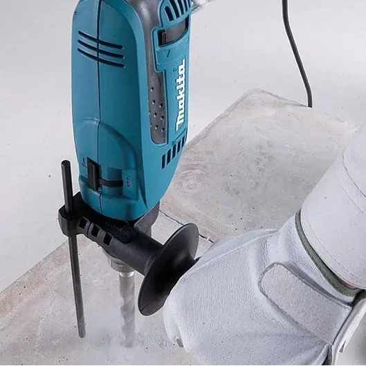 Дриль ударний Makita HP1641K 680Вт - фото №9