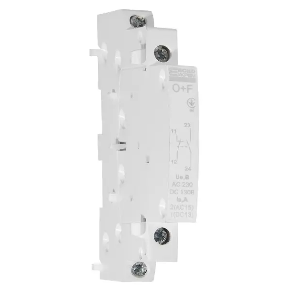 Додатковий контакт Аско-Укрем 1NO+1NC для MK-N O+F (A0040030041) Додатковий контакт Аско-Укрем 1NO+1NC для MK-N O+F (A0040030041)