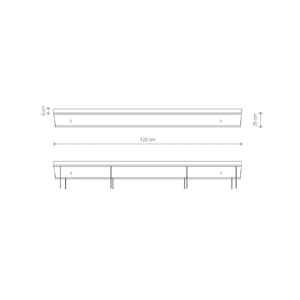 Основание Nowodvorski 8554 Cameleon Canopy C 1200 10W IP20 Bl - фото №1 Основание Nowodvorski 8554 Cameleon Canopy C 1200 10W IP20 Bl - фото №1
