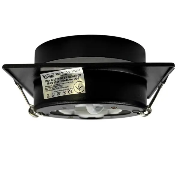 Светильник точечный Violux TORONTO-S GX53 IP20 черный ( 131109 ) - фото №3
