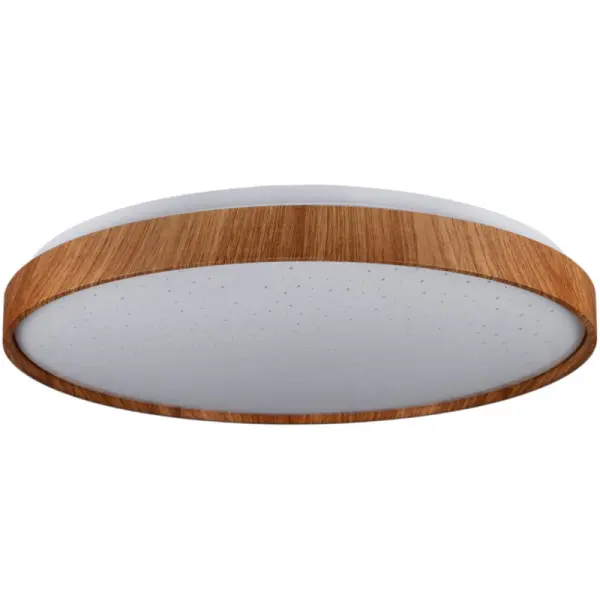 Потолочный светильник Vestum FOREST звездное небо 80Вт 480x65мм 3000К-6500К тиковое дерево