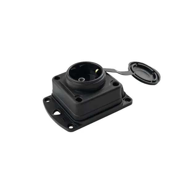 Розетка Violux каучук настінна з кришкою IP44 ( 930640 )